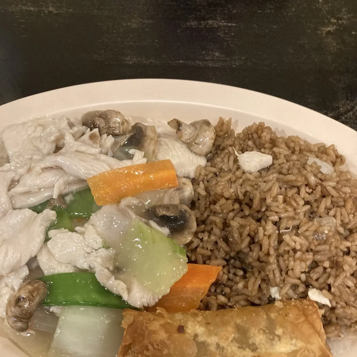 moo goo gai pan 蘑菇鸡片